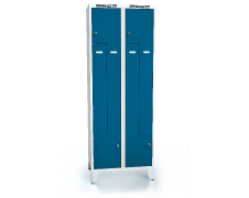 Cloakroom locker Z-shaped doors ALDOP with feet 1920 x 700 x 500